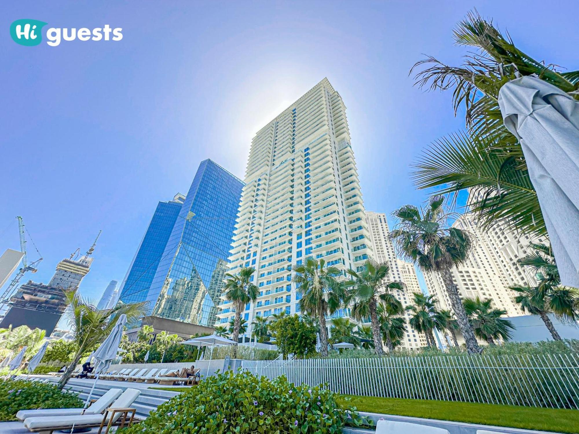 Higuests - Ocean Views And Comfort In La Vie, Jbr Dubai Buitenkant foto