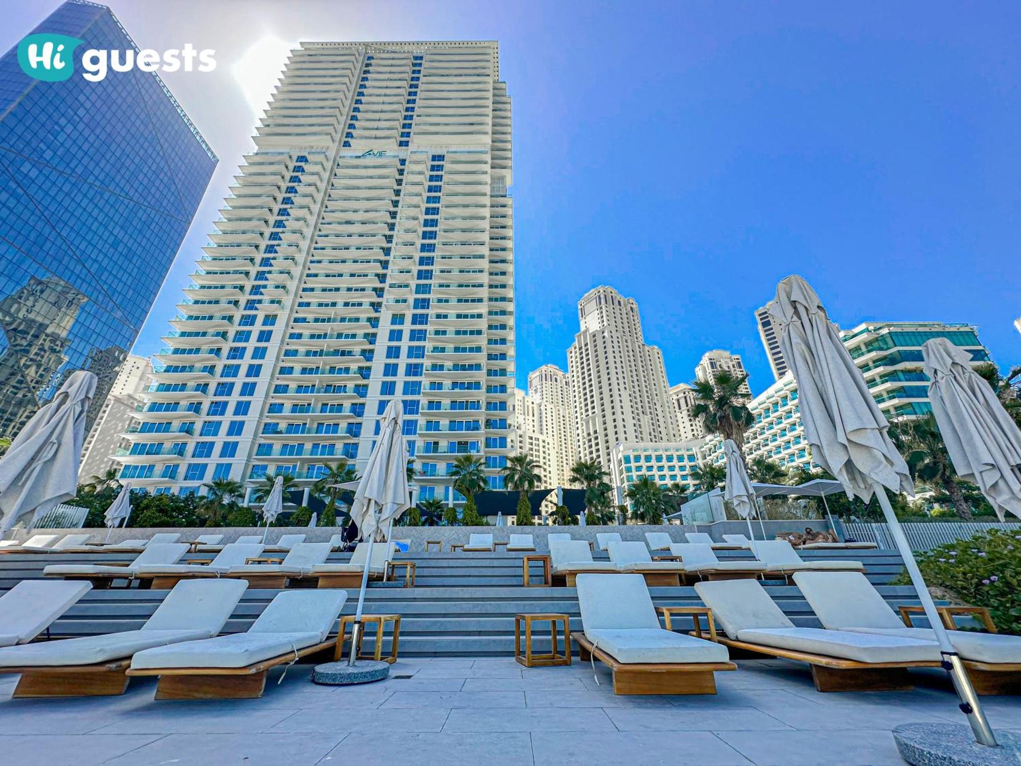 Higuests - Ocean Views And Comfort In La Vie, Jbr Dubai Buitenkant foto